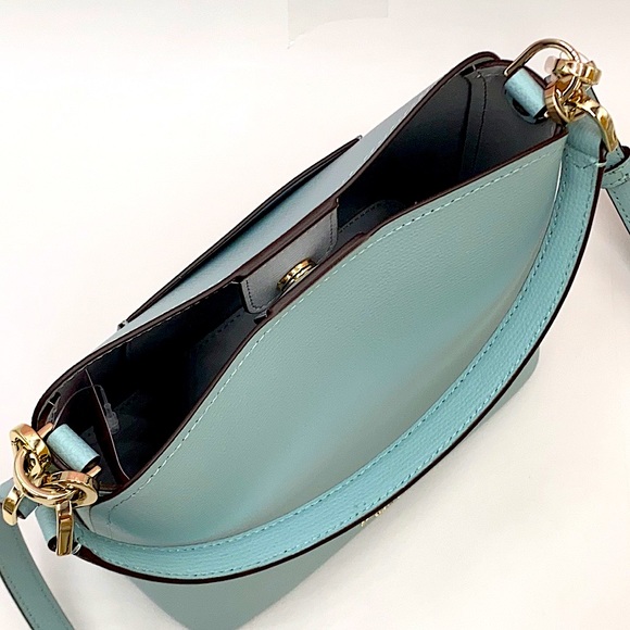 Kate Spade Darcy Small Bucket Crossbody CloudMist - Picture 9 of 16